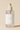 Close-up of Hand & Body Lotion frosted pump bottle and luxury label, premium packaging shot