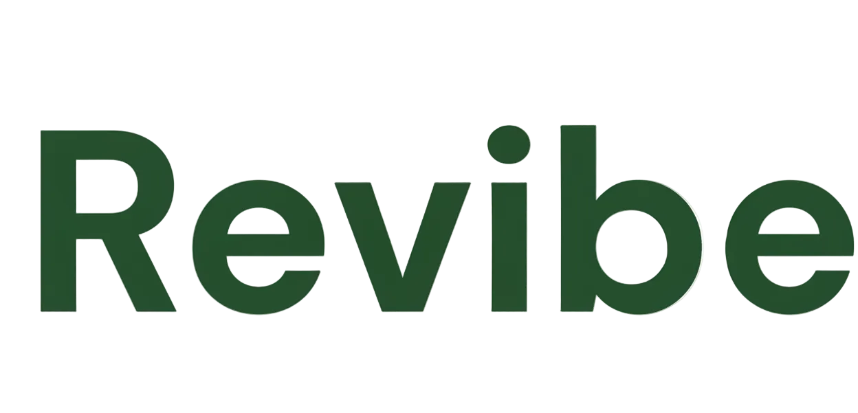 ReVibe Dark Green Logo