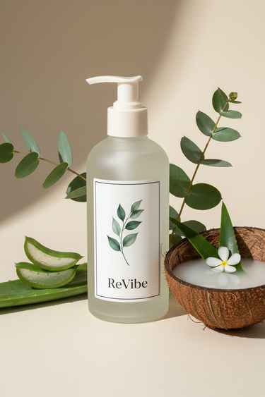 Nourishing Body Wash with eucalyptus, aloe vera and coconut water ingredients
