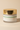Close-up of Daily Moisturizing Cream premium frosted glass jar and label